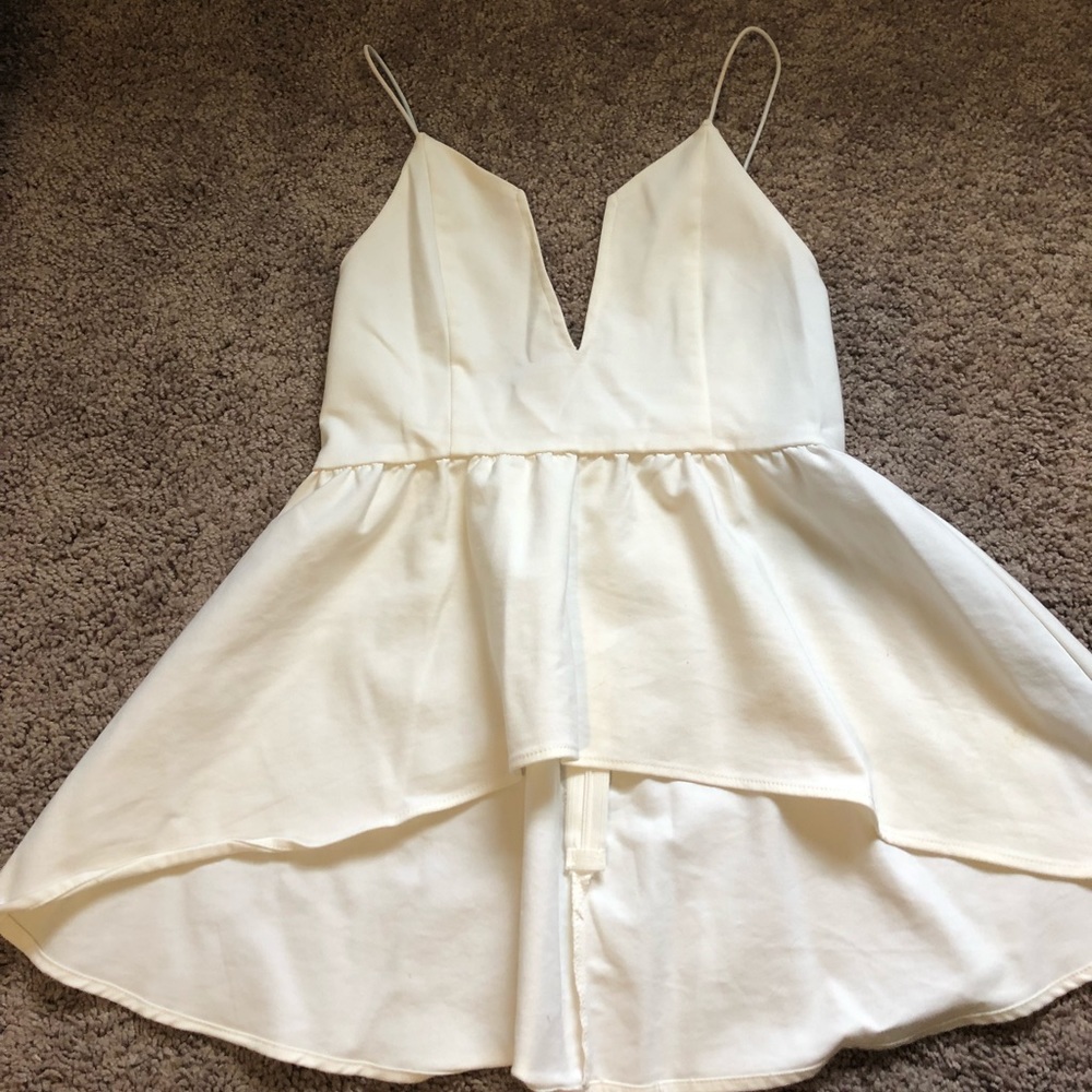 White tank top